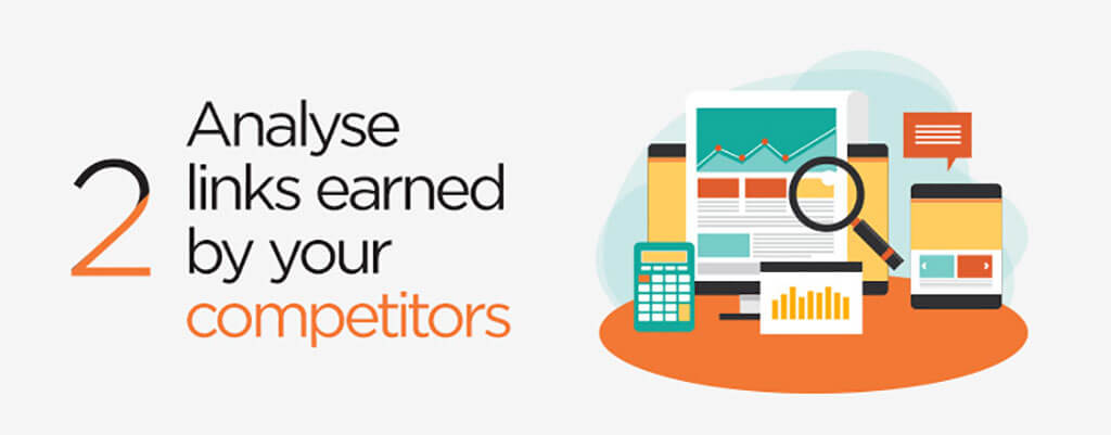Analyse links earned by your competitors