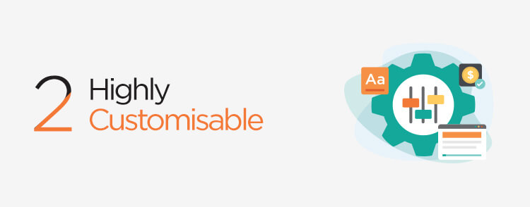 Shopify plus is highly customisable