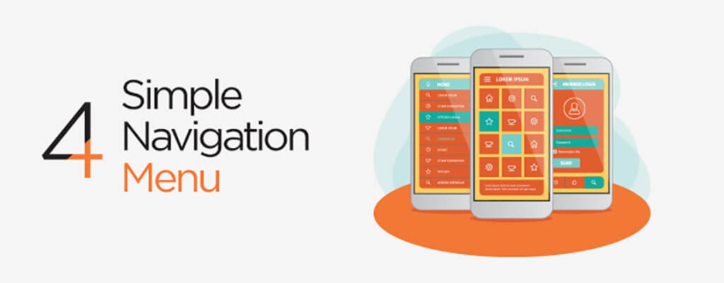 Simple navigation menu