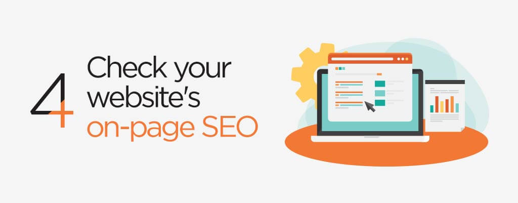 Check your website's on-page SEO