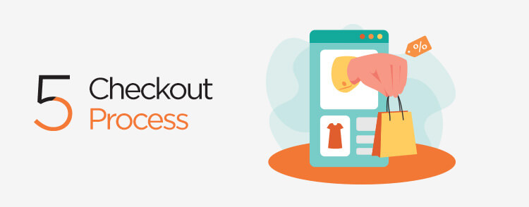 Provide easy checkout process to increase eCommerce conversion rates