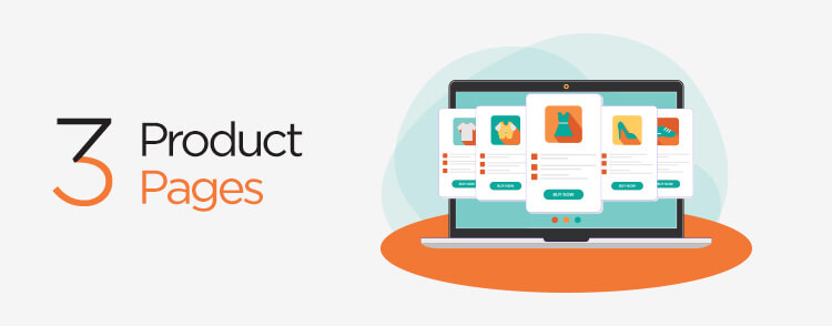 product pages