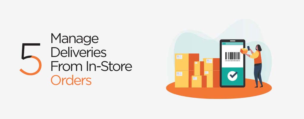 Manage Deliveries From In-Store Orders - Shopify POS pro subscription - Verz design