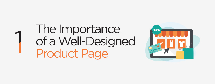 The importance of a well-designed product page