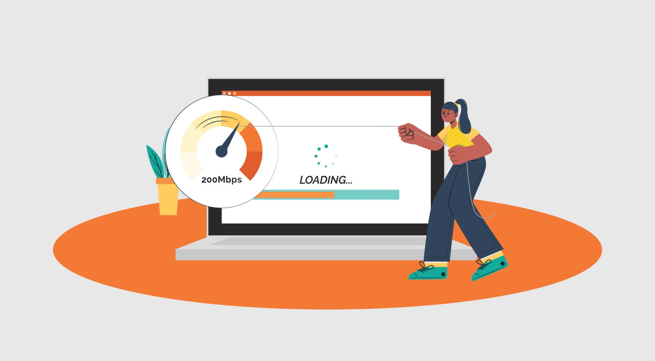 Website page loading time