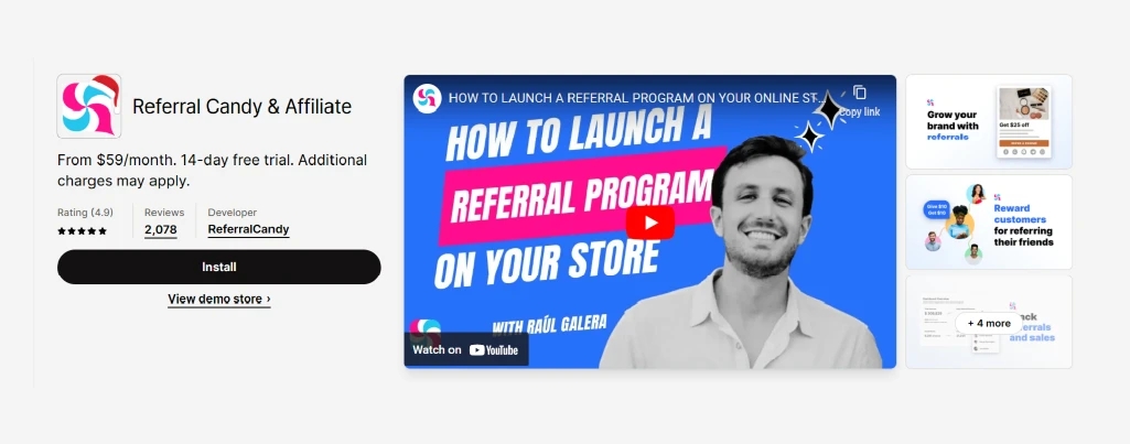 ReferralCandy app