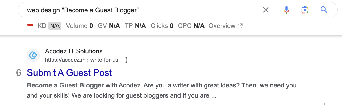 Guest Blogging