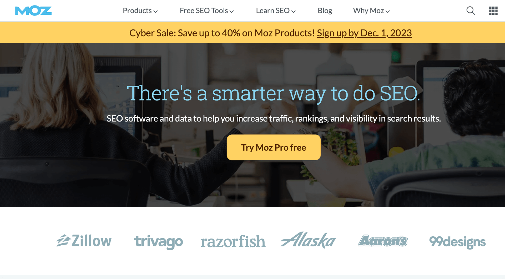 Backlinks analysis tool - Moz
