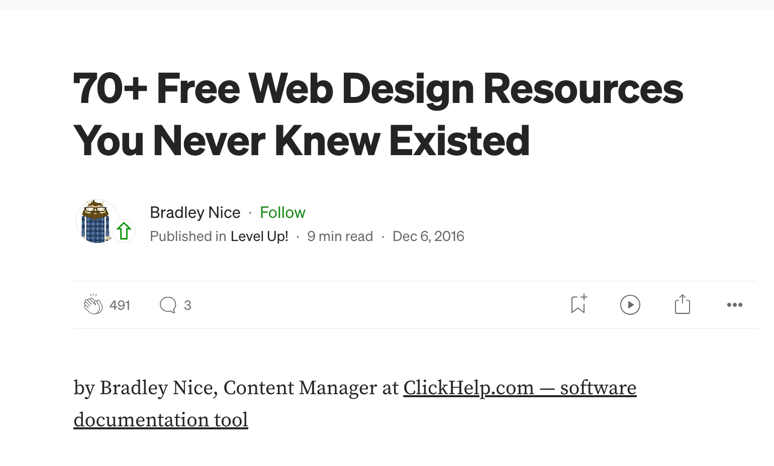 Resource Link Building