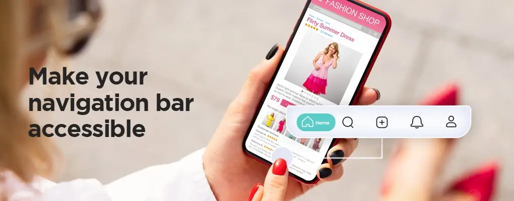 Make your navigation bar accessible