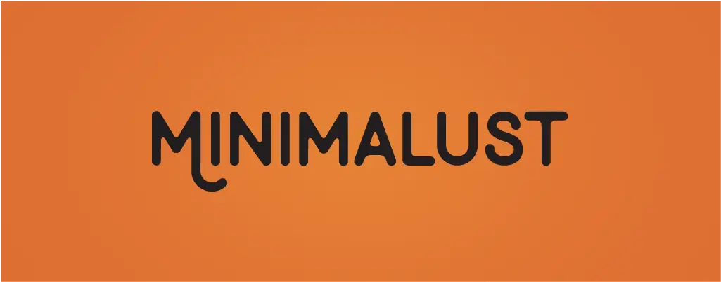 Minimalust sans serif font
