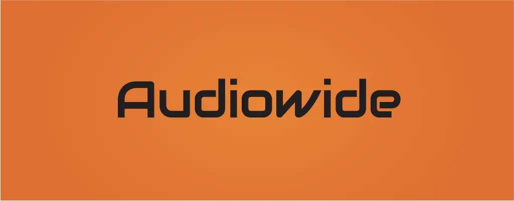 Audiowide sans serif font