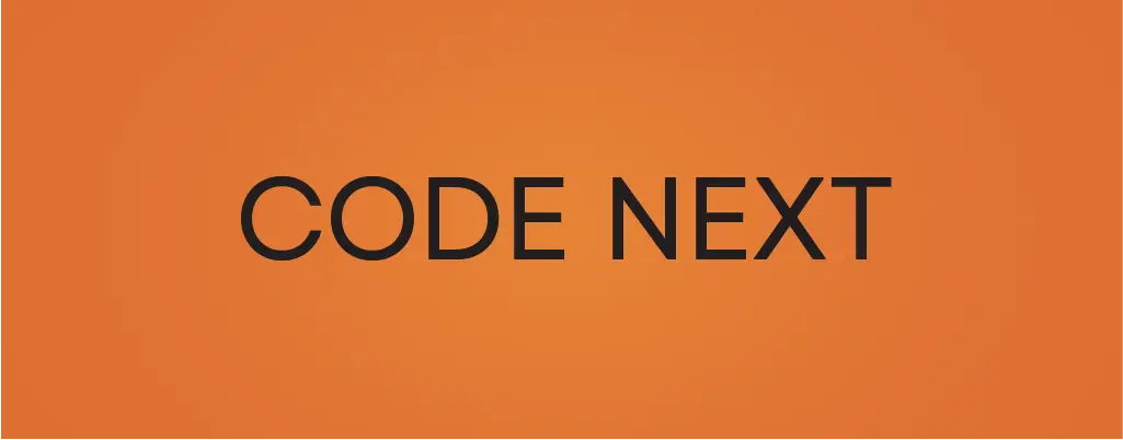 Code Next sans serif font