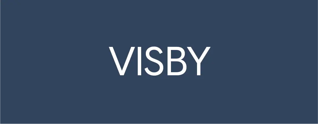 Visby sans serif font