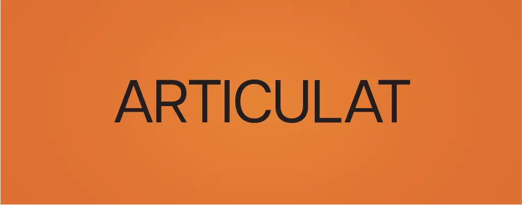 Articulat sans serif font