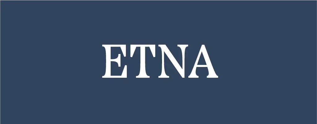 Etna sans serif font
