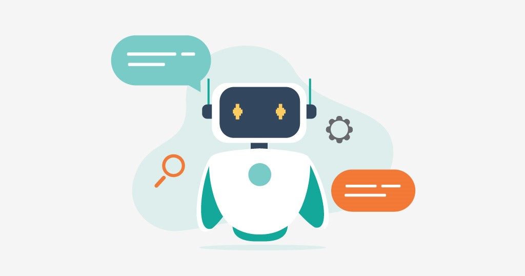 Robot-designed chat bot